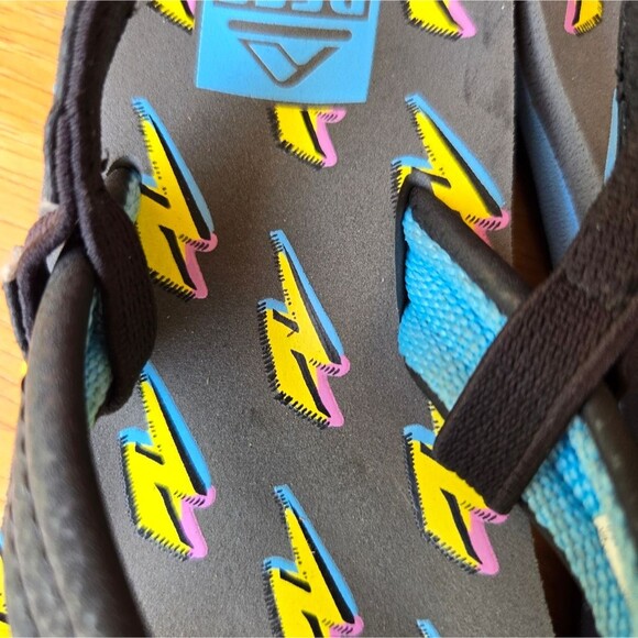 Reef kids sandals Ahi Bolts Size 11/12 - Picture 6 of 8